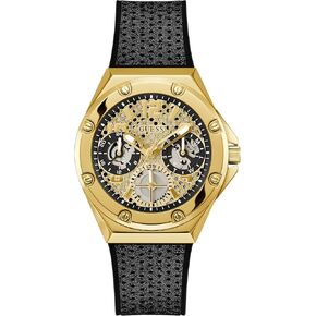 GUESS Women's 40mm Watch - Multi-Color Strap Multi Dial Iridescent Case
