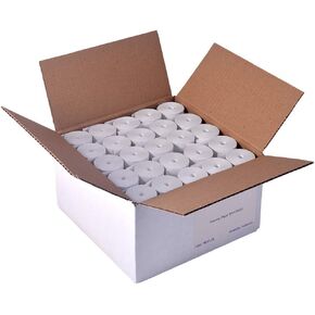 Thermal Paper Rolls 2-1/4 x 30 ft | 25mm diameter | fits PIDION BIP-1500 | CORELESS | BPA Free | 144 rolls per case in Kuwait