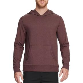 M MAELREG Mens Hoodies Pullover Performance Dry Fit Heather Kangaroo Pocket Hooded Athletic Golf Sweatshirt Hoodies for Men
