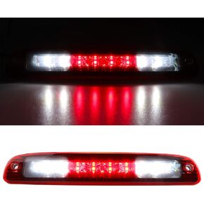 Third 3rd Brake Light Fit for Dodge Dakota 1997-2010, High Mount Stop Light for 5056203AH 55056203AC 55056203 (Smoke Lens)