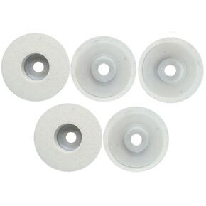 10Pcs 4 Inch Wool Felt Polishing Wheel Disc, Wool Polishing Pads for 100 Angle Grinder, Buffing Polishing Wheel Kit