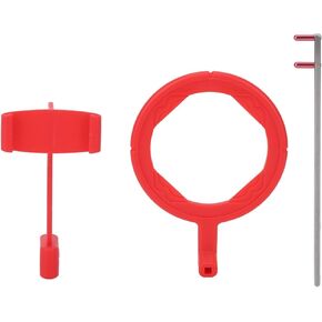 Dental X Ray Film Positioner Holder, Professional Intra Oral Positioning System Kit Red Type Holders Complete Kit, Molar Bite Block with Indicator Arm Aiming Ring in Kuwait