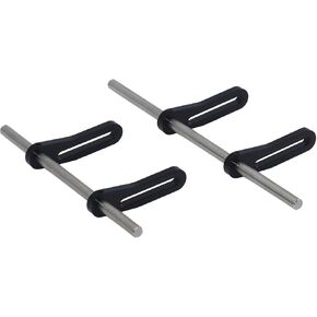 Hard Metal RC Bumper Kit, Adjustable 1/10 RC Crawler Car Bumper, RC Front Bumper with RC Rear Bumper for SCX10, TRX4, TRX6, Enduro, Gen7 Gen8