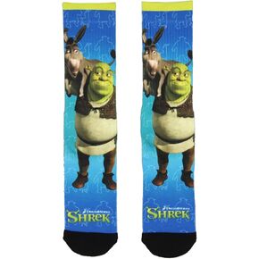 Bioworld Cartoon Series Adult Sublimated Crew Socks For Men and Women 1 Pair