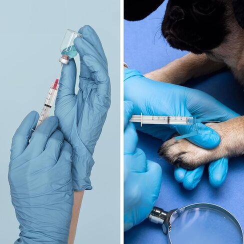 TURBA - 3ML 23G 1" Safety Needle & 18G 1" Blunt needle, 100 Count Pack, Sterile Pack - Screw On Tip - Individually Sealed -Disposable - with Clear Measurement Markings in Saudi Arabia