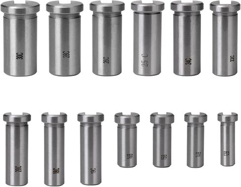 Keyway Broach Set HSS Keyway Cutting Tool for Lathe Metric Size Broaches with Bushings and Shims (22 pcs) in Kuwait