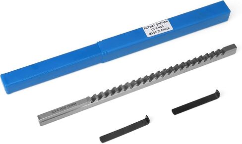 Keyway Broach Set HSS Keyway Cutting Tool for Lathe Metric Size Broaches with Bushings and Shims (22 pcs) in Kuwait