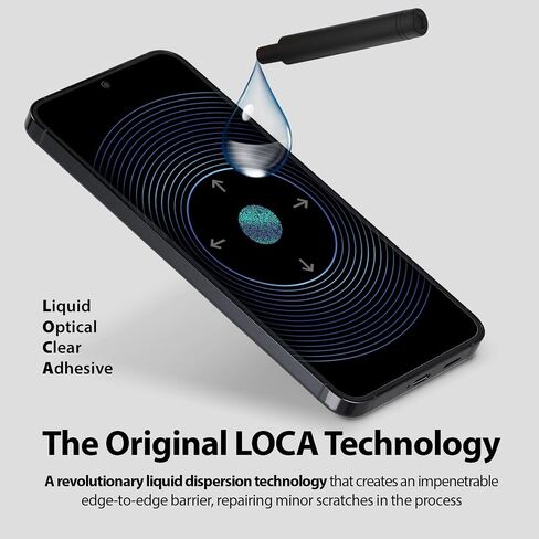 واقي شاشة DOME GLASS Whitestone متوافق مع مصباح Galaxy S24 Ultra UV [زجاج مقسى 9H، خالٍ من الفقاعات، مجموعة التثبيت] - عبوتان in Kuwait