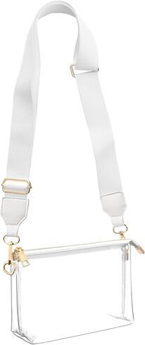 FANGSUN Clear Bag Stadium Approved, Clear Crossbody Purse for Concert, Festival in Kuwait