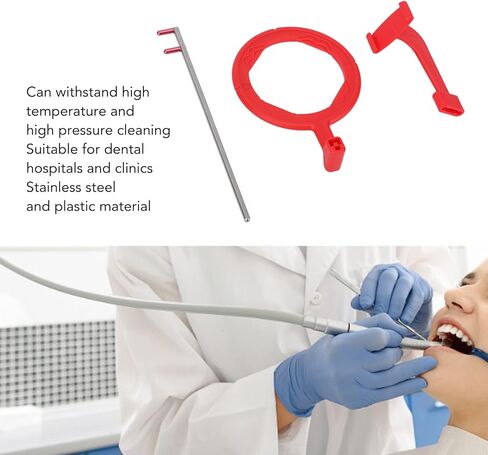 Dental X Ray Film Positioner Holder, Professional Intra Oral Positioning System Kit Red Type Holders Complete Kit, Molar Bite Block with Indicator Arm Aiming Ring in Kuwait