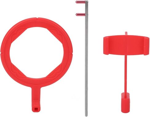Dental X Ray Film Positioner Holder, Professional Intra Oral Positioning System Kit Red Type Holders Complete Kit, Molar Bite Block with Indicator Arm Aiming Ring in Kuwait