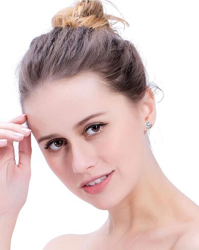 FUNRUN JEWELRY 4-6 أزواج من الأقراط المصنوعة من الفولاذ المقاوم للصدأ للرجال والنساء أقراط دائرية من تشيكوسلوفاكيا باللون الأسود 3-10 ملم in Kuwait