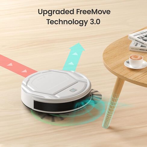 Lefant M210 Pro Robot Vacuum with Remote Control, 2200Pa Strong Suction, 120 Mins Runtime, Automatic Self-Charging Robotic Vacuum Cleaner, Slim, Quiet, WiFi/App/Alexa, Ideal for Pet Hair,Hard Floor in Saudi Arabia