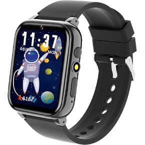 Kids Smart Watch Boys Smart Watch for Kids with 26 Games Calculator Watch for Boys Ages 3-12 Learning Card Audio Book Music Player Video Camera Watch Birthday Gift Toys for Boys