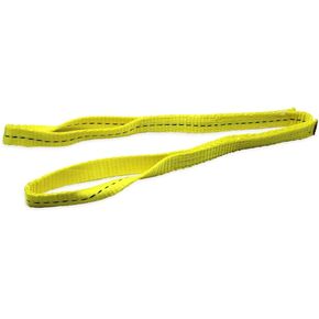Polyester Lifting Slings, 1" x 3' Twisted Eye Web Slings, Lifting Strap for Hoist, Heavy Duty Rigging Straps, 1600 lbs Vertical Rigging Moving Towing Hoisting Work Gear