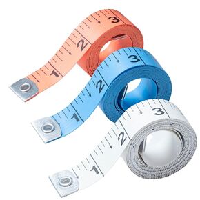 CrafTreat 5-Pack Tape Measure – Dual-Sided Standard & Metric Scales, Soft Flexible Ruler for Body Measurements & Tailoring, 60in/150cm