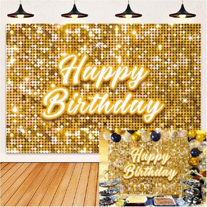 8x6ft Hot Pink Glitter Birthday Backdrop Flash Square Shiny Dot Girl Pink Party Sweet Princess Photography Background Baby Shower Sequin Shimmer Wall Backdrop