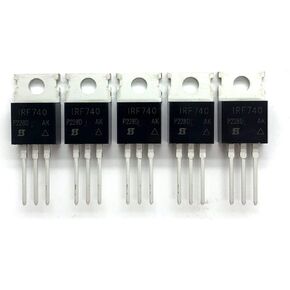 5 قطعة IRF740 TO-220 الطاقة سيك MOSFET الترانزستور IRF740PBF N-CH 400V 10A Mosfets الترانزستور in Kuwait