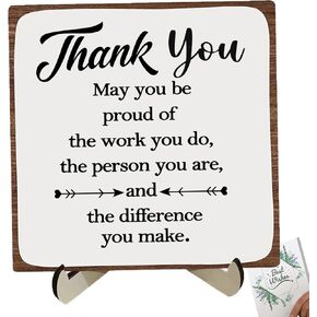 Sometimes You Forget You're Awesome Wooden Sign 5.9 x 5.9 Inch Positive Reminder Inspirational Wood Plaque With A Support Frame, Desk Table Sign Home Office Social Worker Appreciation Gifts