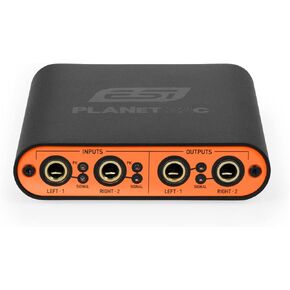 ESI planet 22x | Professional Dante audio interface with 2 inputs / 2 outputs