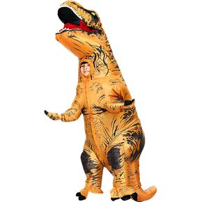 Inflatable Dinosaur Costume Kids Dinosaur Suit Blow up Full Body Dino Costume Boys Girls for Halloween Cosplay Party