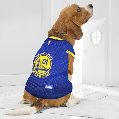 Pets First NBA Denver Nuggets Dog Jersey, Large - Tank Top Basketball Pet Jersey in Saudi Arabia