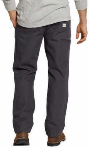 Eddie Bauer Men's Relaxed Fit Utility Pants (Slate Green, 34W x 32L) in Saudi Arabia