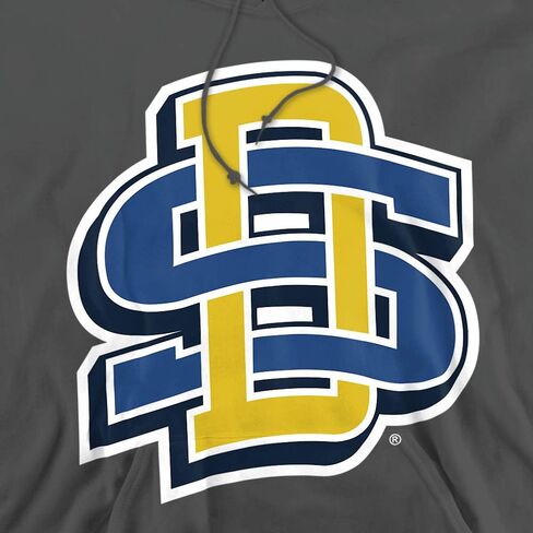 South Dakota State University Official Distressed Primary Unisex Adult Pull-Over Hoodie in Saudi Arabia
