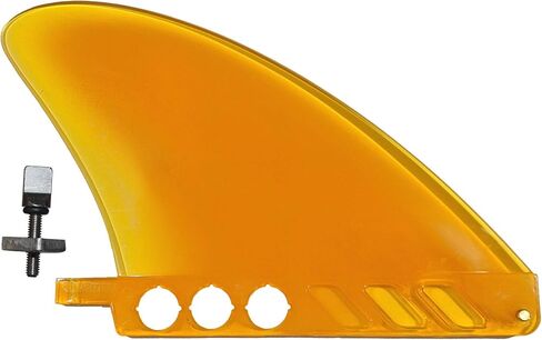 4.6" US box center fin Safety Flex Soft replacement for longboard SUP Stand up Paddleboard River Surf Whitewater airSUP AIR7 by saruSURF in Saudi Arabia