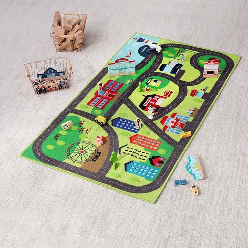 Amazon Basics Children's Carpet Playmat, Road Traffic in Saudi Arabia