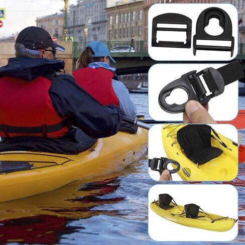 طقم استبدال مشابك وخطافات مقعد الكاياك المتوافقة مع العاطفة مدى الحياة، ومشابك إصلاح مقعد الكاياك وملحقات استبدال الكاياك لتجربة الرياضات المائية المحسنة in Kuwait