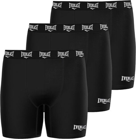 Everlast Cotton Men’s Boxer Brief, Men’s Underwear Boxer Briefs, Soft & Comfortable Waistband, Anti-Chafing in Saudi Arabia