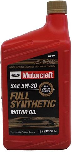 Ford Genuine XO-5W30-QFS SAE 5W-30 Full Synthetic Motor Oil - 1 Quart Bottle in Saudi Arabia