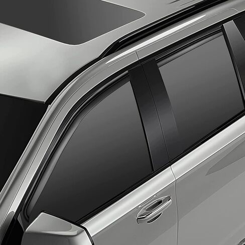 Window Rain Guards for 2000 2001 2002 2003 2004 2005 2006 Chevy Tahoe/GMC Yukon, 02-06 Cadillac Escalade Window Vent Visors Shade Wind Deflector in Kuwait