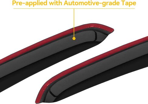 Window Rain Guards for 2000 2001 2002 2003 2004 2005 2006 Chevy Tahoe/GMC Yukon, 02-06 Cadillac Escalade Window Vent Visors Shade Wind Deflector in Kuwait