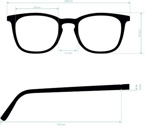 readers presbyopia reading glasses anti blue light for men and women. Rubber touch, flexible temples and anti-reflective lenses. Klein +3.0 - TATE BIO in Saudi Arabia