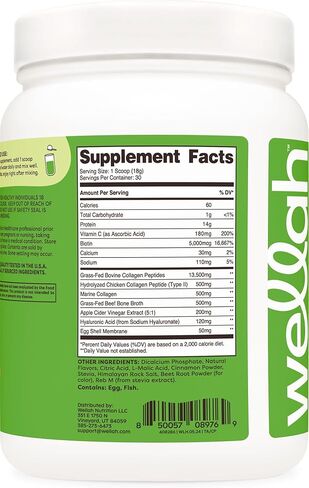 The Afterglow Multi Collagen Protein + Beauty (30 Servings, Orange Mango) - Hair, Skin, Nail & Joint Support - Non-GMO and Gluten Free in Saudi Arabia