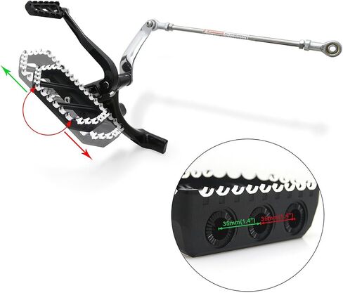 أوتاد قدم للتحكم الأمامي باللون الأسود لـ Harley Softail Street Bob FXBB 114 FXBBS Low Rider FXLR 107 FXLRS 117 2018-2024 in Kuwait