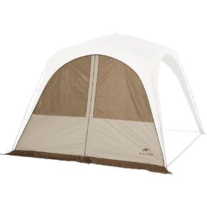 Naturehike Cloud Boundar Camping Sun Shelter, 60S Easy Setup Instant Pop up Canopy Tent for Sporting Events, Tailgating, Camping, Outdoor Activities (Khaki- Canopy(UPF12500+))