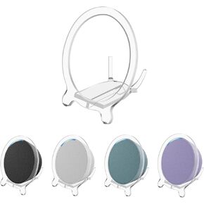 Smart Speaker Table Stand for Echo Dot 5nd/4rd/3th/2th Gen,Echo 4th/ 3rd/2th Gen, Echo Glow, Apple Homepod Mini and Google Home Mini/Nest Mini,Desktop Holder Protect Smart Speaker