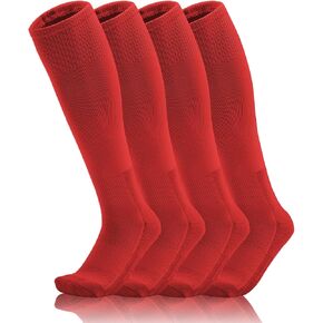 QBK Toddler To Youth Baseball/Softball Socks - Soccer T-Ball Team Sport Socks For Kids Boys And Girls in Kuwait