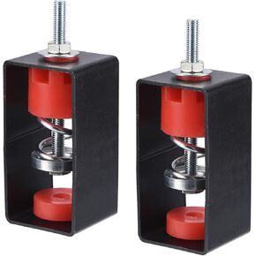 PATIKIL 110lb Capacity Spring Vibration Isolator, 4Pack Shockproof Ceiling Damping Mount Hanger with Removable Frame Design for HVAC Air Conditioner Air Handling Units