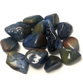 Crystal Collection Tumbled Dumortierite - 1 Pound
