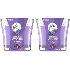 Glade Candle Jar, Air Freshener, Aqua Waves, 3.4 Oz