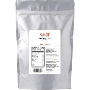 Pure Sucralose (Powder) 250G, Meets FCC & USP Standards