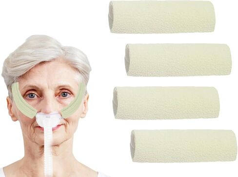 4 عبوات من أغطية أشرطة CPAP، غطاء حزام قناع CPAP، غطاء وسادة الوجه، أغطية حزام الرأس CPAP، وسادات وجه CPAP، لوازم CPAP مريحة (وردي) in Kuwait