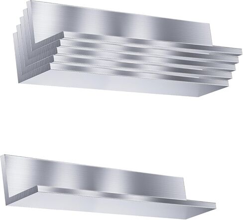 8 قطع زاوية ألومنيوم بطول 12 بوصة 1 × 1 بوصة مخزون زاوية ألومنيوم ممتاز، زاوية ألومنيوم متعددة الاستخدامات بسمك 1/8 بوصة 6061 زاوية متساوية الساق مطحنة T6511 مخزون مطحنة لمشاريع DIY والحلول الهيكلية in Kuwait