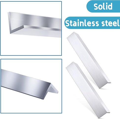 8 قطع زاوية ألومنيوم بطول 12 بوصة 1 × 1 بوصة مخزون زاوية ألومنيوم ممتاز، زاوية ألومنيوم متعددة الاستخدامات بسمك 1/8 بوصة 6061 زاوية متساوية الساق مطحنة T6511 مخزون مطحنة لمشاريع DIY والحلول الهيكلية in Kuwait