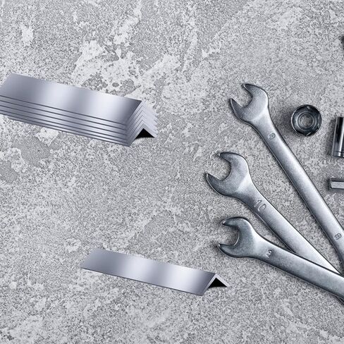 8 قطع زاوية ألومنيوم بطول 12 بوصة 1 × 1 بوصة مخزون زاوية ألومنيوم ممتاز، زاوية ألومنيوم متعددة الاستخدامات بسمك 1/8 بوصة 6061 زاوية متساوية الساق مطحنة T6511 مخزون مطحنة لمشاريع DIY والحلول الهيكلية in Kuwait