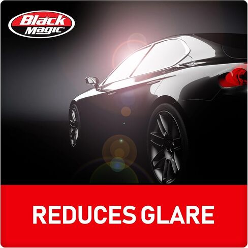 Black Magic® Insta-Cling® 20% VLT Tinted Window Film, Reusable Car Window Tint, Privacy Film, Stick-On Auto Tint Kit, 26 Inches x 78 Inches in Saudi Arabia